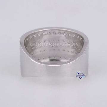 Men women hip hop lab diamond 14kt diamond ring with vvs clarity elegant on its peak Gurukrupa-Gems