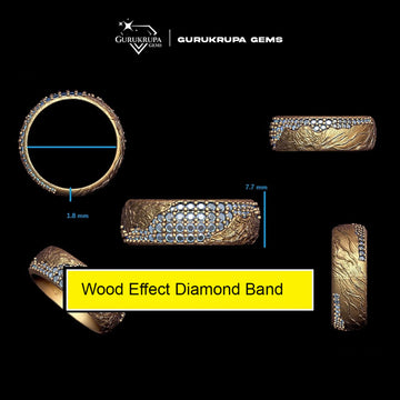 Mens 3Ct Custom Made Half Full Diamond Eternity Wedding Band 14k Rose Gold Plated for Mens Gurukrupa-Gems
