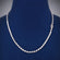 Mens Lab Grown Diamond Tennis Chain in 18 inch Rose Gold White Diamond Tennis Chain Necklaces for 3.55mm Diamond Tennis Chain Gurukrupa-Gems