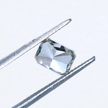 Meticulously crafted this Radiant Cut Light Yellow treated lab grown loose diamond with VVS clarity diamond-Gurukrupa-Gems