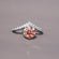 Modern Elegance Solitaire Rings In 14 KT white gold with VVS Clarity diamonds for women-Gurukrupa-Gems