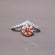 Modern Elegance Solitaire Rings In 14KT white gold with VVS Clarity diamonds for women Gurukrupa-Gems