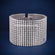 New arrival tennis style 7.5 inch hiphop diamond bracelet for men women Gurukrupa-Gems