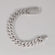 On trend men's 14kt gold bracelet showcasing IGI certified lab grown diamonds with impectable VVS clarity Gurukrupa-Gems