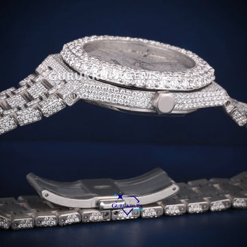 Pass Diamond Tester Full White Hip Hop Watch Gurukrupa-Gems