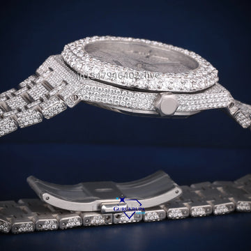 Pass diamond tester full white hip hop watch - Gurukrupa-Gems