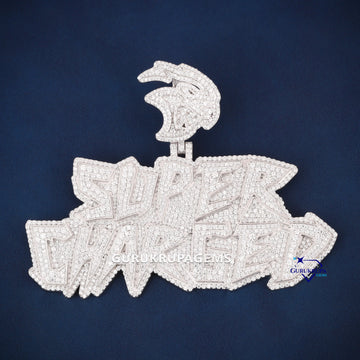 Personalized Hip Hop Design Diamond Pendant For Party Wear - Gurukrupa-Gems