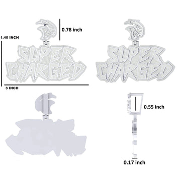 Personalized Hip Hop Design Diamond Pendant For Party Wear - Gurukrupa-Gems