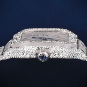Regular roman dials fully iced out watches for sale Gurukrupa-Gems