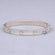 Round cut hip hop love bracelets for men with vvs clarity diamonds Gurukrupa-Gems