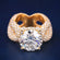 Round cut hip hop solitaire inspired diamond ring (Copy) Gurukrupa-Gems