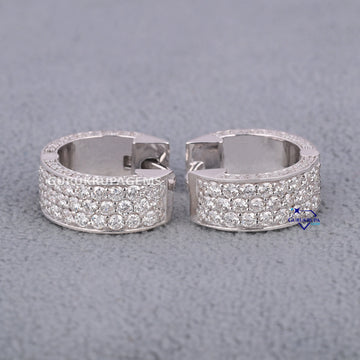 Simply luxury earrings for women made with vvs clarity diamonds Gurukrupa-Gems