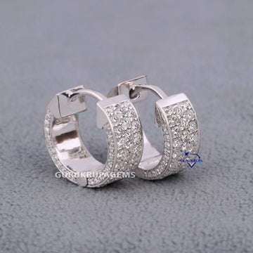 Simply luxury earrings for women made with vvs clarity diamonds Gurukrupa-Gems