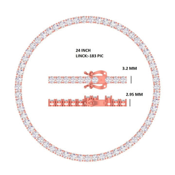 Custom 14kt Gold Plated Cuban Miami Link Chain Iced Out 13mm Cuban Necklace for Men Gurukrupa-Gems