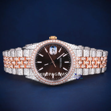 Stylish hip hop diamond watch vvs clarity Gurukrupa-Gems