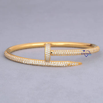 Stylish vvs clarity hip hop diamond bracelet for men women celebrity look Gurukrupa-Gems
