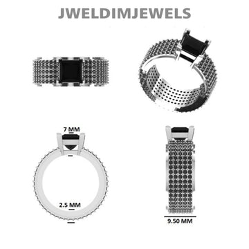 Toi et Moi 3 Ct Pear Cut Diamond Engagement Wedding Rings Custom Expensive Silver Womens Diamond Rings Gurukrupa-Gems