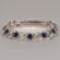 Trendy diamond bracelet in 14kt gold with VVS clarity and IGI certified lab grown diamonds Gurukrupa-Gems