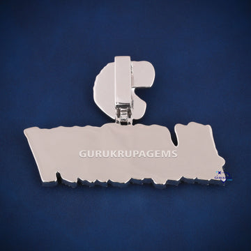 Unique custom design with color enamel pendant custom top quality diamonds - Gurukrupa-Gems