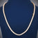 Unisex 24 Inch 3mm Rose Gold Diamond Tennis Chain Iced Out Necklace Gurukrupa-Gems