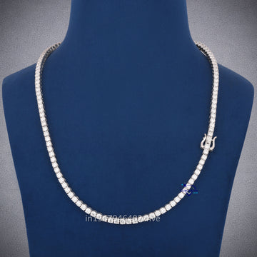22 inch 4 mm best selling white diamond tennis chain