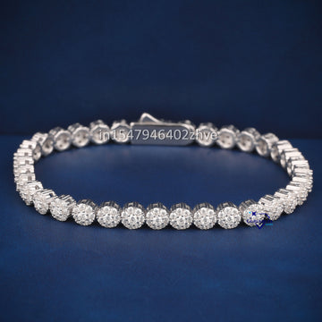 Best selling white tennis bracelet for women