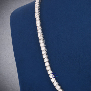 22 inch 4 mm best selling white diamond tennis chain