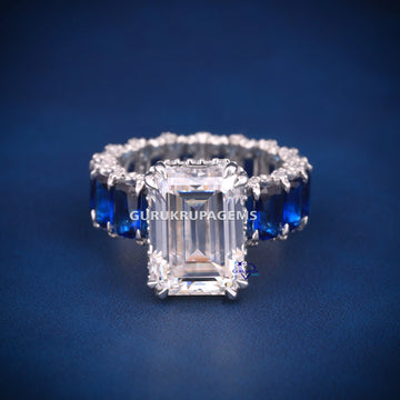 Wedding engagement vvs solitaire diamond ring Gurukrupa-Gems