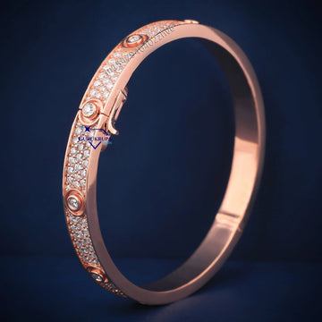 Branded Rose Gold Bracelet for Women - Gurukrupa-Gems