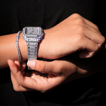 Buss Down Watch and Tennis Bracelet Combo Deals - Gurukrupa-Gems
