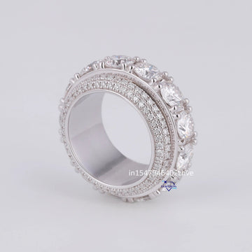 Fully Iced Out Stylish Hip Hop Band For Women - Gurukrupa-Gems