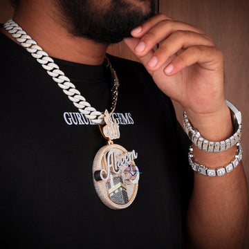 Gurukrupa's luxury silver moissanite best deals - Gurukrupa-Gems
