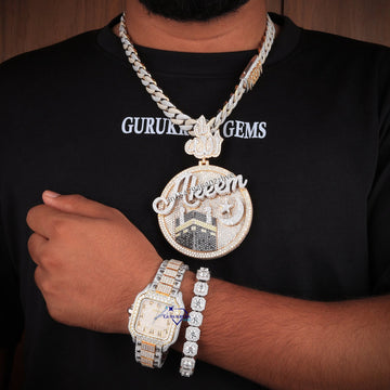 Gurukrupa's luxury silver moissanite best deals - Gurukrupa-Gems