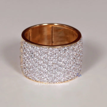 Iced Out Hip Hop Custom Design Band For Men - Gurukrupa-Gems