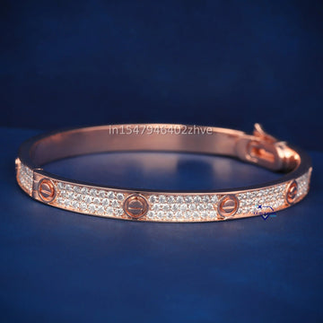 Love diamond bracelet for gift - Gurukrupa-Gems