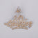 Newly added this hip hop 14 kt gold diamond pendant in lab grown diamonds with vvs clarity diamonds-Gurukrupa-Gems