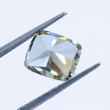 Viewers choice Cushion Cut Light Yellow Treated with vvs clarity for any custom jewelry-Gurukrupa-Gems