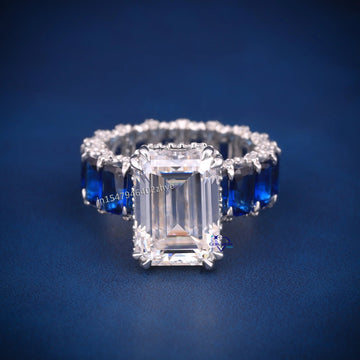 Wedding engagement vvs solitaire diamond ring - Gurukrupa-Gems