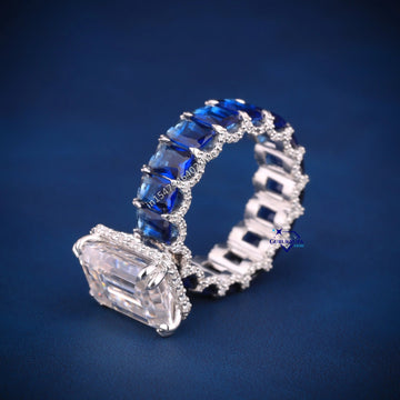 Wedding engagement vvs solitaire diamond ring - Gurukrupa-Gems